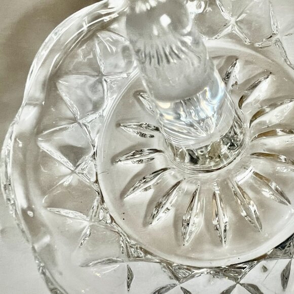 JAMES SCOTT Round Crystal Jewelry/Ring Holder EUC - Picture 2 of 4